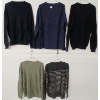 Image 3 : LOT OF 5 - MINIMUM MEN'S LARGE SWEATERS