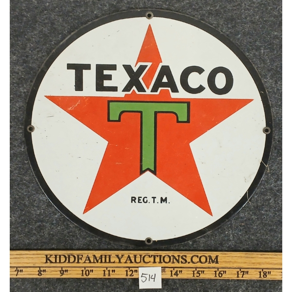 TEXACO SSP SIGN