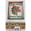 Image 2 : FOUR ROSES SMOKING TOBACCO EMBOSSED TIN