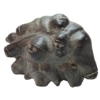 Image 1 : FAMILY W/ ANIMALS - SIGNED - STONE