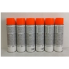 Image 3 : LOT OF 6 - KRYLON INDUSTRIAL QUICK-MARK FLUORESCENT SPRAY PAINTS