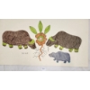 Image 2 : "UNTITLED: MUSKOX" BY HELEN KALVAK HOLMAN - INK ON PAPER