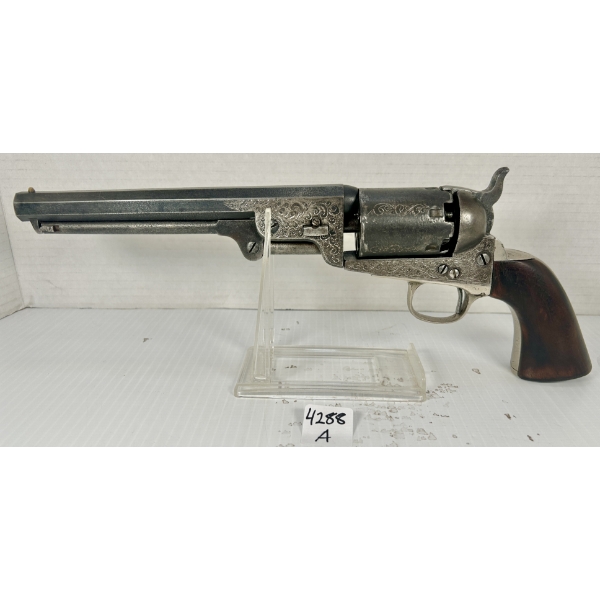 N. GILON SYSTEME BREVETE 1851 IN .36 CAP & BALL - ANTIQUE