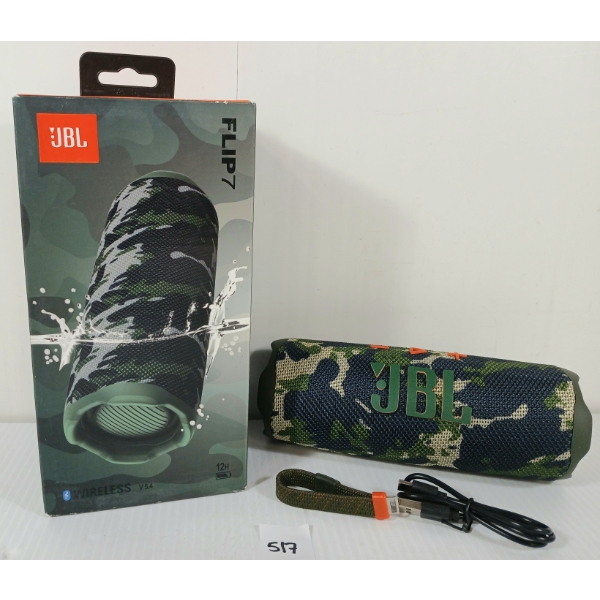 JBL FLIP7 WIRELESS BLUETOOTH SPEAKER - AS NEW