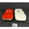 Image 3 : LOT OF 2 - ERTL AMT MODELS - INCL 1970 CHEVROLET CORVETTE LT-1 & 1991 CORVETTE CONVERTIBLE