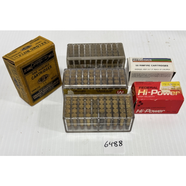 AMMO: APPROX 275 X MIXED .22 S & LR  