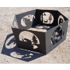Image 2 : CAST IRON NATURE SCENES FIREPIT RING