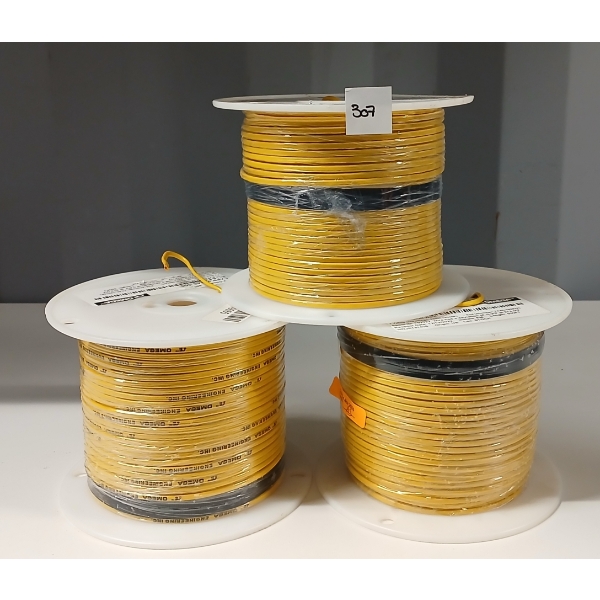 LOT OF 3 - OMEGA T/C EXTENSION WIRE SPOOLS