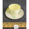 Image 3 : BELLEEK SHAMROCK TEACUP W/ SAUCER
