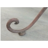 Image 8 : WROUGHT IRON GARDEN TABLE W/ GLASS TOP