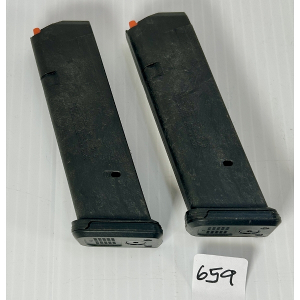LOT OF 2 - PMAG GLOCK 17 9 MM MAGS - PAL REQD