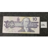 Image 1 : 1989 CDN $10 BANKNOTE