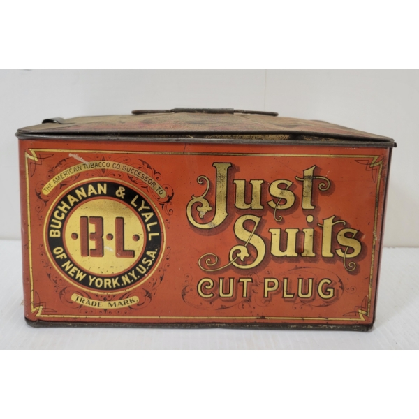 BUCHANAN & LYALL CUT PLUG TOBACCO TIN