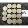 Image 2 : LOT OF 15 - 1953-1968 CDN 10 CENT COINS - INCL SILVER