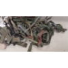 Image 4 : JOB LOT - CRATE W/ MISC SLINGS, FROGS, BELTS, ETC