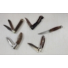 Image 4 : LOT OF 5 - MISC FOLDING KNIVES / HUNTING KNIVES - INCL WINCHESTER & REMINGTON