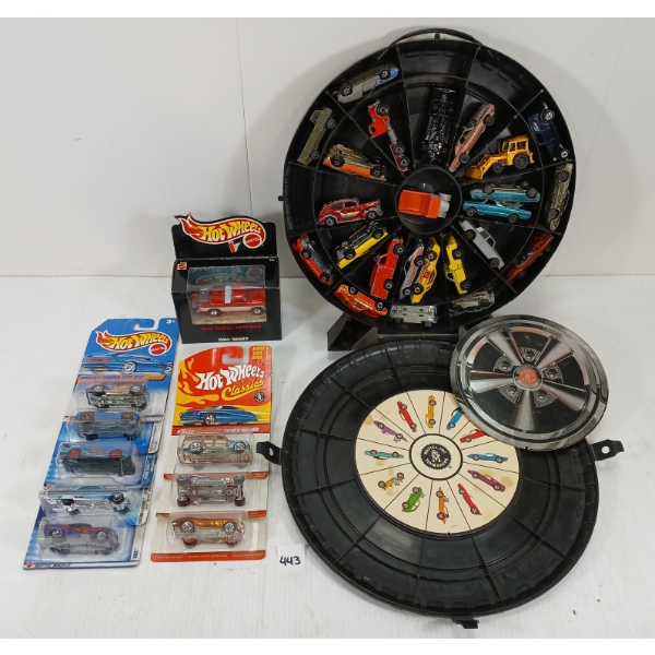JOB LOT - HOT WHEELS DIECAST VEHICLES, TRACKS & RALLY CASE, ETC.