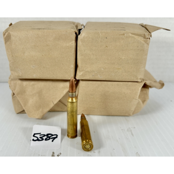 AMMO: 100X 5.56X45 MM NATO - MILITARY FMJ