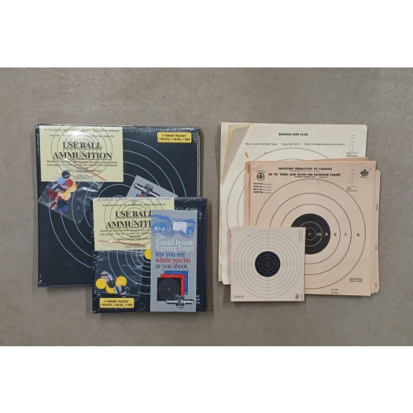 QTY OF PAPER SHOOTING TARGETS