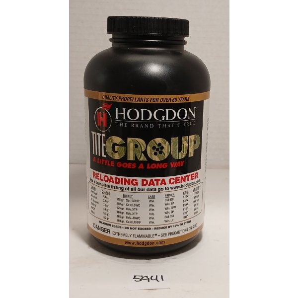 POWDER: HODGDON TITEGROUP POWDER - 1LB