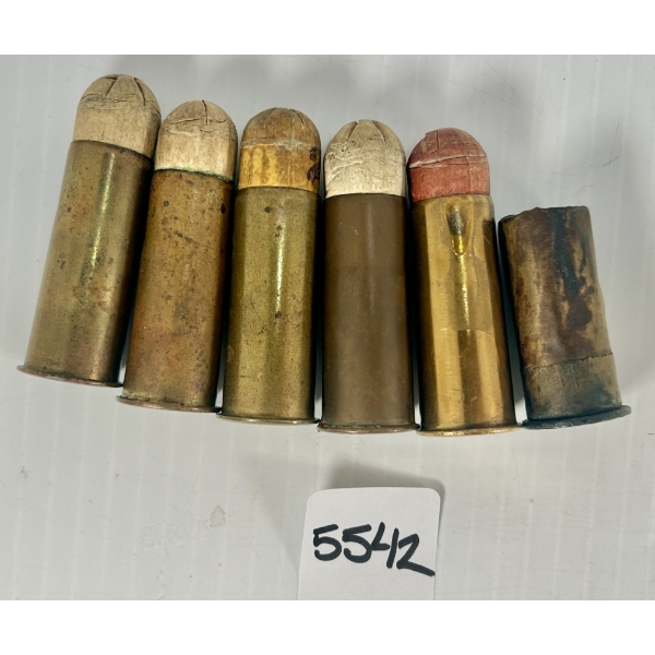 AMMO: 5X .57 SNIDER BIRDSHOT & 1X BLANK