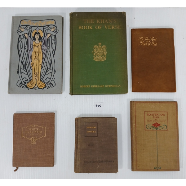 LOT OF 6 - PUBLICATIONS - INCL  THE GREAT OPTIMIST  1903