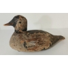 Image 1 : SMALL VINTAGE DECOY DUCK W/ WEIGHT - SIGNED T.E.W.