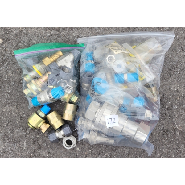 QTY OF FITTINGS & QUICK DISCONNECTS