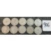 Image 2 : LOT OF 10 - 1947-1968 CDN 10 CENT COINS