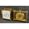 LOT OF 2 - BRASS CARRIAGE CLOCKS - INCL MAUTHE