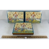 LOT OF 3 - BERGON TOY & NOVELTY CO. BETON CIRCUS SETS