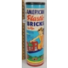 Image 2 : ELGO AMERICAN PLASTIC BRICKS SET W/ ORIG CAN