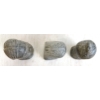 Image 7 : LOT OF 3 - INUIT BUSTS BY UNKNOWN ARTIST - STONE
