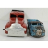 Image 3 : LOT OF 2 - PRESSED STEEL DUMP TRUCKS