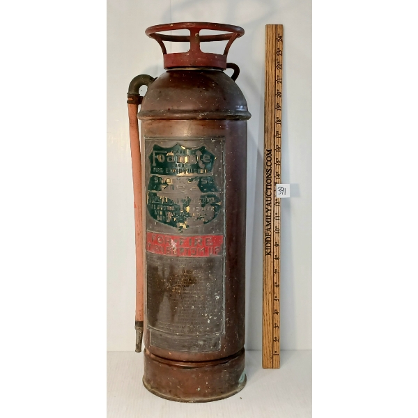 FOAMITE COPPER FIRE EXTINGUISHER