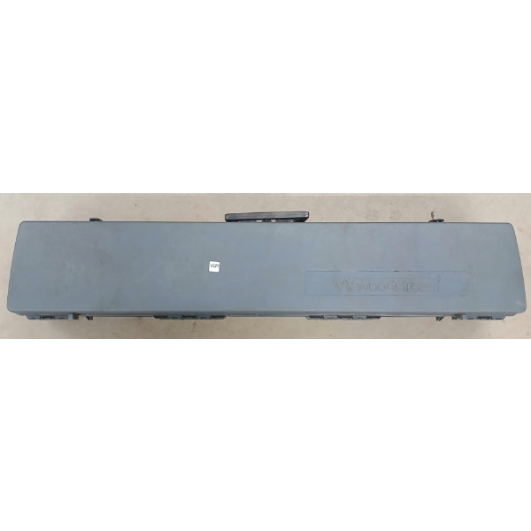 WOODSTREAM DOUBLE SIDED HARD LONG GUN CASE W/ KEY