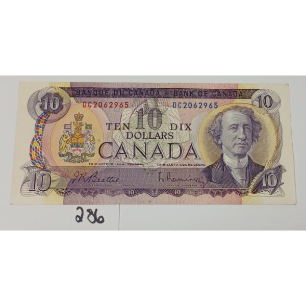 1971 CDN $10 BANKNOTE