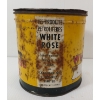 Image 4 : WHITE ROSE GREASE CAN - 5 LBS