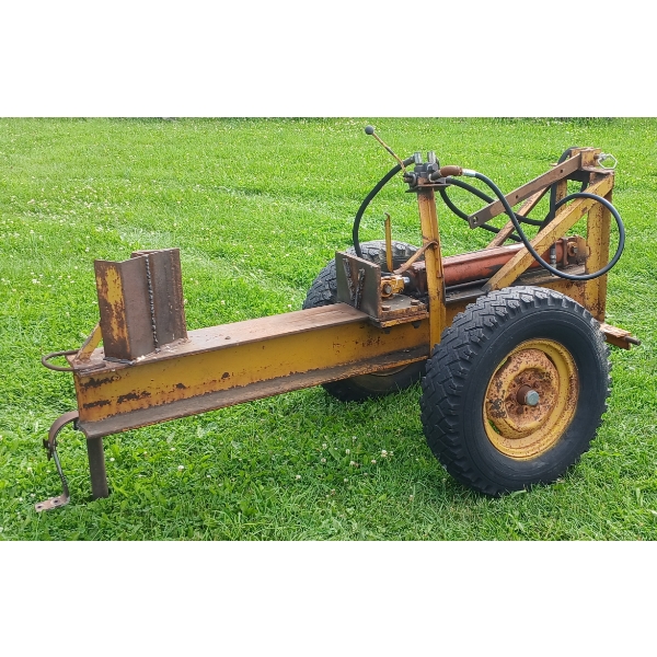 HOMEMADE 3PTH  WOOD SPLITTER - 24IN 