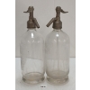 Image 4 : LOT OF 2 - C.A. COLEMAN & WILCE'S SYDNEY - CLEAR ACID-ETCHED - SELTZER & SYPHON BOTTLES
