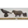 Image 5 : LOT OF 3 - CAST FIGURES & SNAIL DOOR STOP