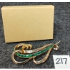 Image 2 : 1950'S MARCEL BOUCHER 3383 GREEN SWIRL BROOCH
