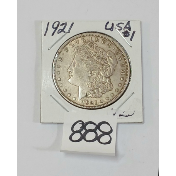 1921 US SILVER DOLLAR