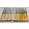 Image 2 : LOT OF 18 - FRENCH IVORY SS BUTTER KNIVES - INCL SHEFFIELD & PREMIER