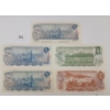 Image 2 : LOT OF 5 - CDN $1, $2 & $5 BANKNOTES - INCL 1972, '73, '74 & '79