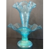 Image 10 : LOT OF 4 - BLUE URANIUM FENTON ART GLASS PCS
