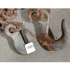 Image 3 : LOT OF 3 - UTILITY CHAINS W/ GRAB HOOKS