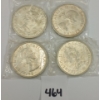 Image 2 : LOT OF 4 - CDN SILVER DOLLAR PCS - INCL 1959 & 1963