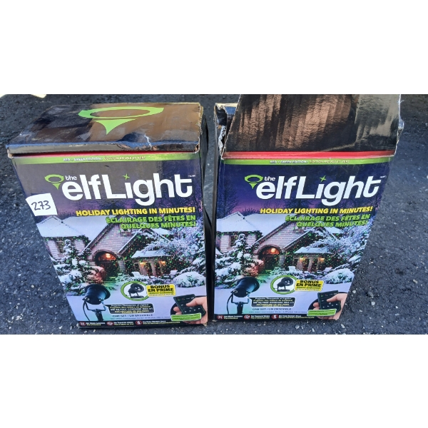 LOT OF 2 - ELF LIGHTS