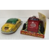 Image 4 : LOT OF 2 - MARX TIN FRICTION & WIND-UP CARS - INCL LITTLE BIG RED HOT ROD FRICTION CAR